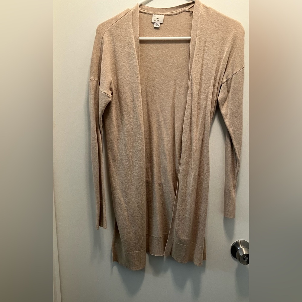 Women's Tan Cardigan